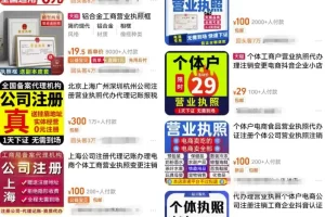 精选副业代办营业执照+剧本杀项目，简单易上手，长期可做！