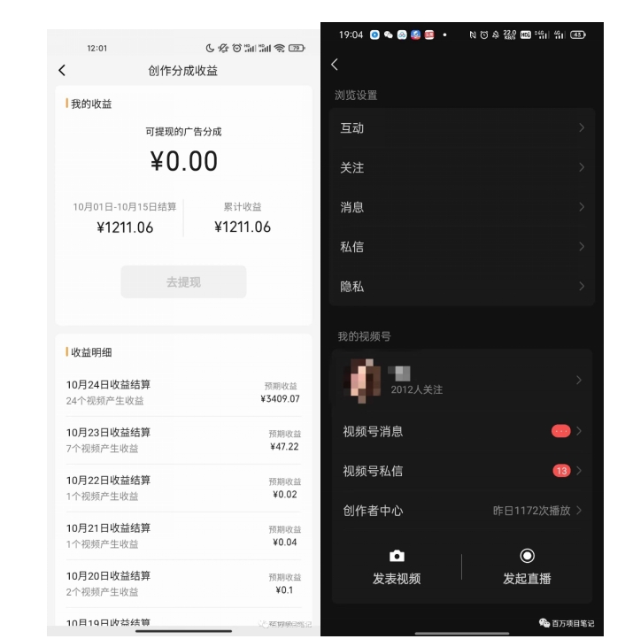 一条视频收益3000+，一条作品涨粉2000+，视频号流量爆炸的秘籍